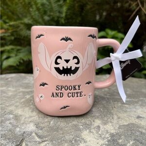 🩷🎃 Rae Dunn x Disney Stitch Pink Halloween Mug